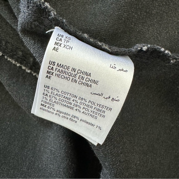 Style & Co Back Smudge Denim Jacket - Picture 4 of 5